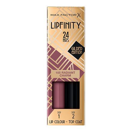 Max Factor Lipfinity 24HRS Lip Colour dámská dlouhotrvající rtěnka s balzámem 4.2 g odstín fialová
