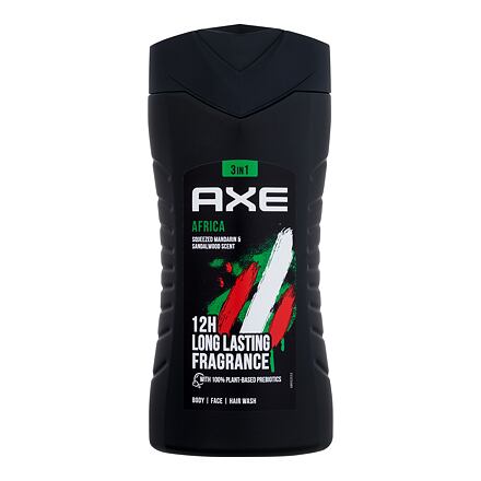 Axe Africa 3in1 pánský energizující sprchový gel 250 ml pro muže
