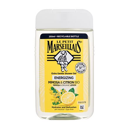 Le Petit Marseillais Extra Gentle Shower Gel Mimosa & Bio Lemon unisex energizující sprchový gel 250 ml unisex