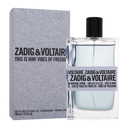 Zadig & Voltaire This is Him! Vibes of Freedom pánská toaletní voda 100 ml pro muže
