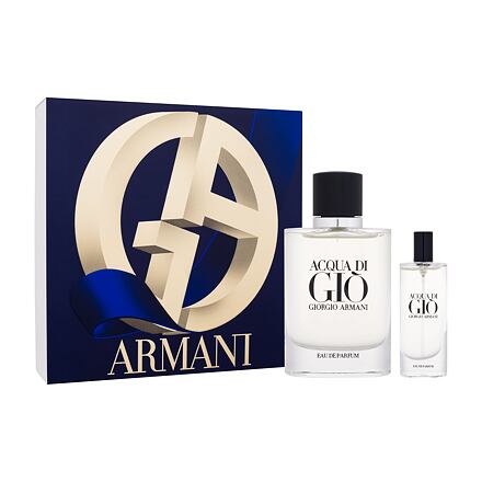 Giorgio Armani Acqua di Giò pánská dárková sada parfémovaná voda 125 ml + parfémovaná voda 15 ml pro muže