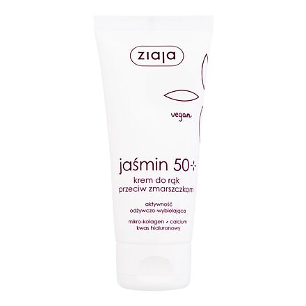 Ziaja Jasmine Anti-Wrinkle Hand Cream dámský krém na ruce proti vráskám 50 ml pro ženy