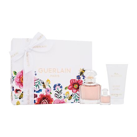 Guerlain Mon Guerlain dámská dárková sada parfémovaná voda 50 ml + parfémovaná voda 5 ml + tělové mléko 75 ml pro ženy