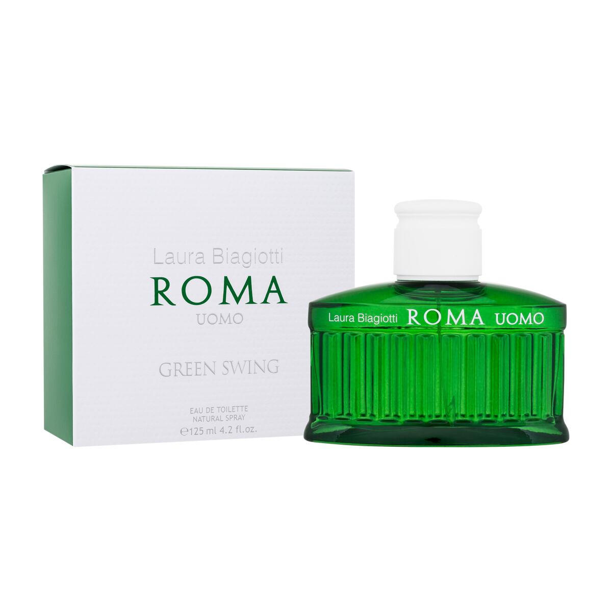 Laura Biagiotti Roma Uomo Green Swing pánská toaletní voda 125 ml pro muže