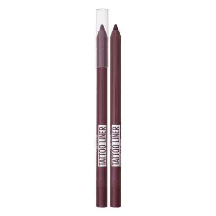 Maybelline Tattoo Liner Gel Pencil dámská dlouhotrvající a voděodolná gelová tužka na oči 1.3 g odstín hnědá