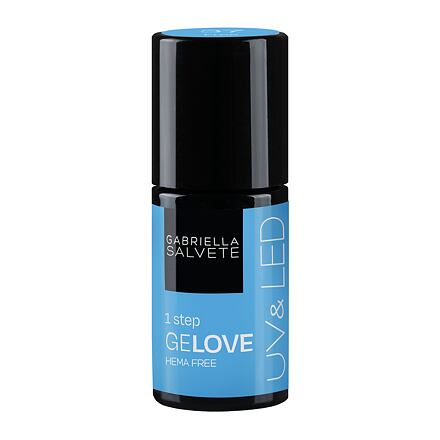 Gabriella Salvete GeLove UV & LED zapékací gelový lak na nehty 8 ml odstín modrá