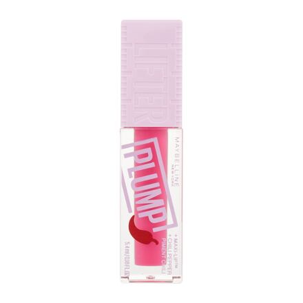 Maybelline Lifter Plump objemový lesk na rty s extraktem z chilli papriček 5.4 ml odstín růžová