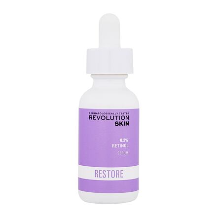 Revolution Skincare Restore 0.2% Retinol Serum dámské pleťové sérum proti vráskám a nerovnoměrnému tónu pleti 30 ml pro ženy
