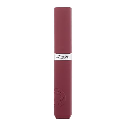 L'Oréal Paris Infaillible Matte Resistance Lipstick dámská dlouhotrvající matná rtěnka s kyselinou hyaluronovou 5 ml odstín fialová