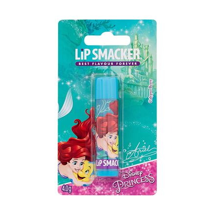 Lip Smacker Disney Princess Ariel Calypso Berry dětský balzám na rty s příchutí 4 g poškozený obal