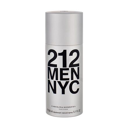 Carolina Herrera 212 NYC Men pánský deodorant ve spreji bez obsahu hliníku 150 ml pro muže