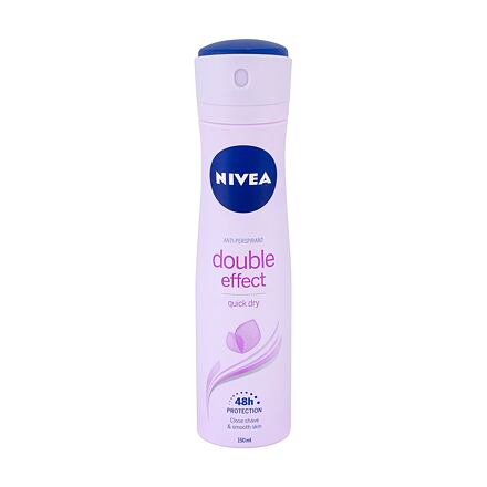Nivea Double Effect 48h dámský antiperspirant deodorant ve spreji 150 ml pro ženy