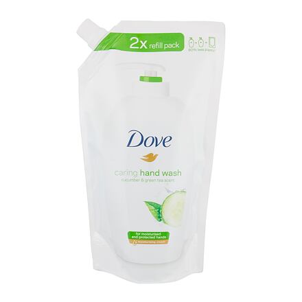 Dove Refreshing Cucumber & Green Tea dámské tekuté mýdlo s vůní okurky a zeleného čaje 500 ml pro ženy