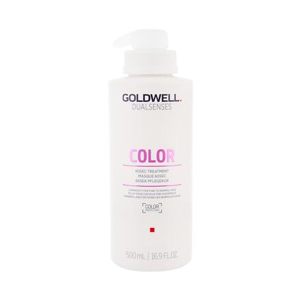 Goldwell Dualsenses Color 60 Sec Treatment dámská regenerační maska pro barvené vlasy 500 ml pro ženy