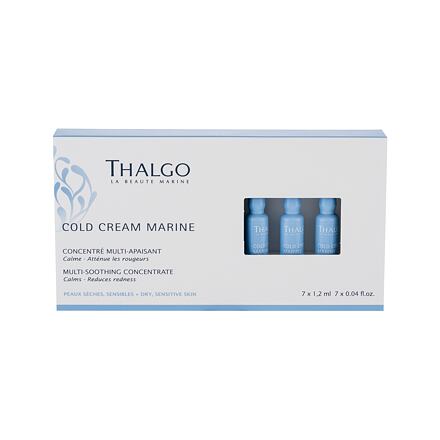 Thalgo Cold Cream Marine Multi-Soothing dámské zklidňující sérum na pleť 7x1,2 ml pro ženy