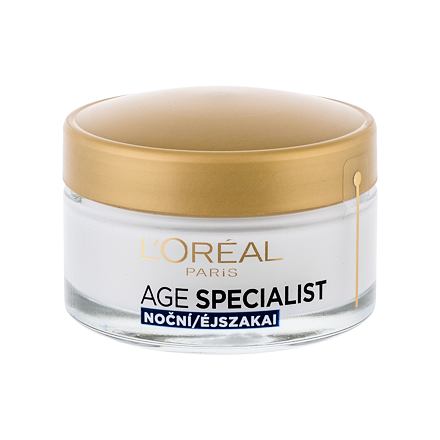 L'Oréal Paris Age Specialist 65+ dámský noční pleťový krém proti vráskám 50 ml pro ženy