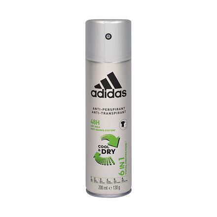 Adidas 6in1 Cool & Dry 48h pánský antiperspirant 200 ml pro muže