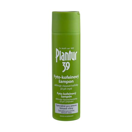 Plantur 39 Phyto-Coffein Fine Hair dámský fyto-kofeinový šampon pro jemné vlasy 250 ml pro ženy