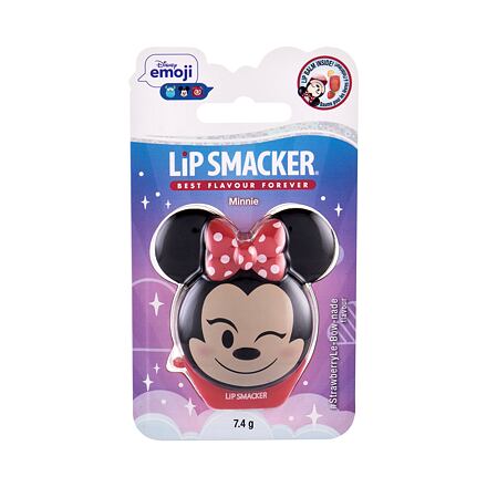Lip Smacker Disney Minnie Mouse Strawberry Le-Bow-nade dětský vyživující balzám na rty 7.4 g