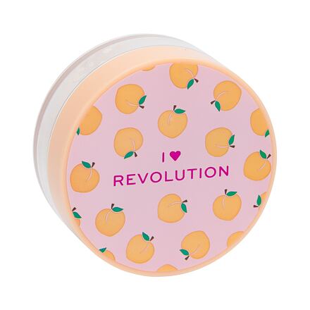 I Heart Revolution Loose Baking Powder jemný pudr pro zmatnění a fixaci make-upu 22 g odstín peach