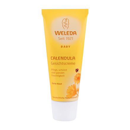 Weleda Baby Calendula Face Cream dětský měsíčkový ochranný krém 50 ml pro děti