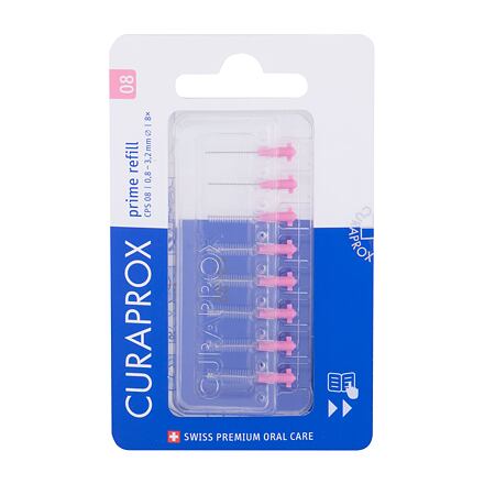 Curaprox CPS 08 Prime Refill 0,8 - 3,2 mm náhradní mezizubní kartáčky 8 ks