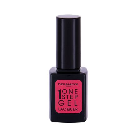 Dermacol One Step Gel Lacquer gelový lak na nehty 11 ml odstín růžová