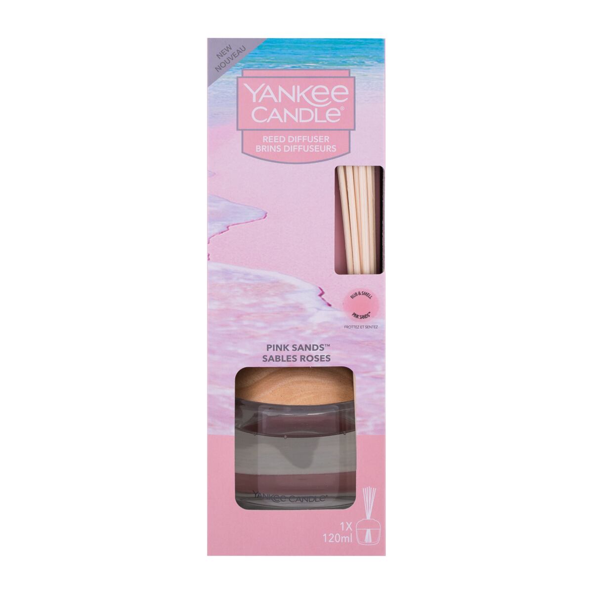 Yankee Candle Pink Sands unisex bytový sprej a difuzér 120 ml