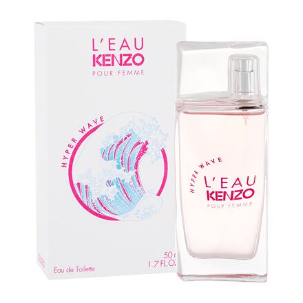 KENZO L´Eau Kenzo Pour Femme Hyper Wave dámská toaletní voda 50 ml pro ženy