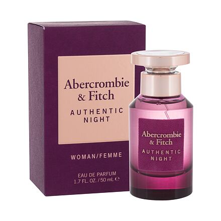 Abercrombie & Fitch Authentic Night dámská parfémovaná voda 50 ml pro ženy