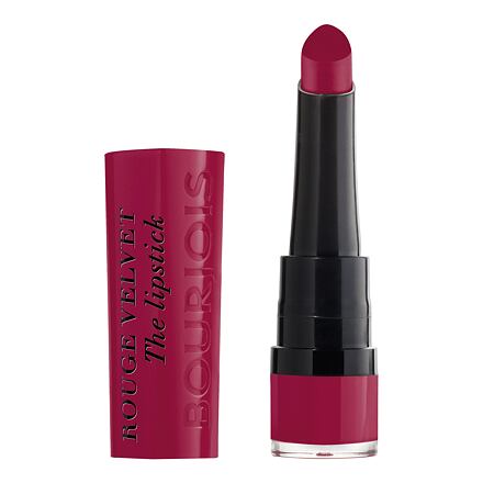 BOURJOIS Paris Rouge Velvet The Lipstick dámská matná rtěnka 2.4 g odstín červená