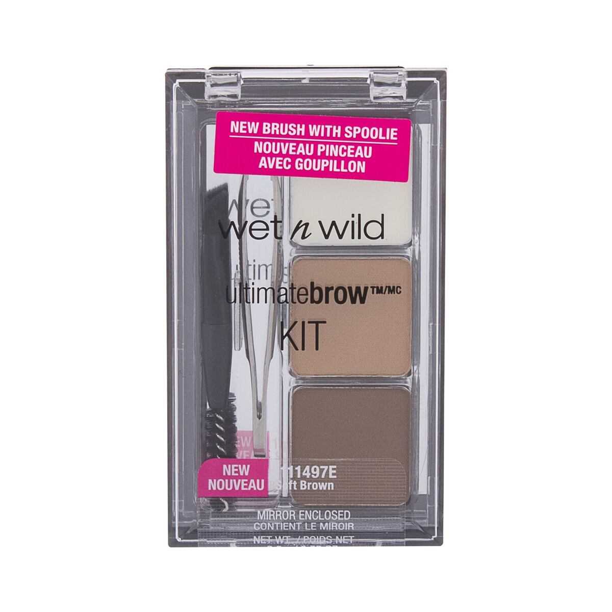 Wet n Wild Ultimate Brow™ dámská set a paletka na obočí 2.5 g odstín hnědá