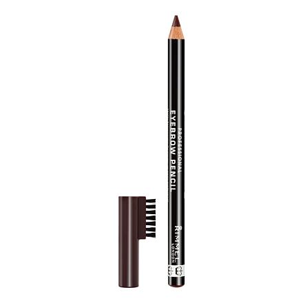 Rimmel London Professional Eyebrow Pencil dámská tužka na obočí s kartáčkem 1.4 g odstín hnědá