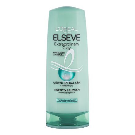 L'Oréal Paris Elseve Extraordinary Clay Rebalancing Balm dámský kondicionér pro mastné vlasy 400 ml pro ženy