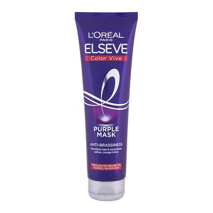 L'Oréal Paris Elseve Color-Vive Purple Mask dámská neutralizační vlasová maska 150 ml pro ženy