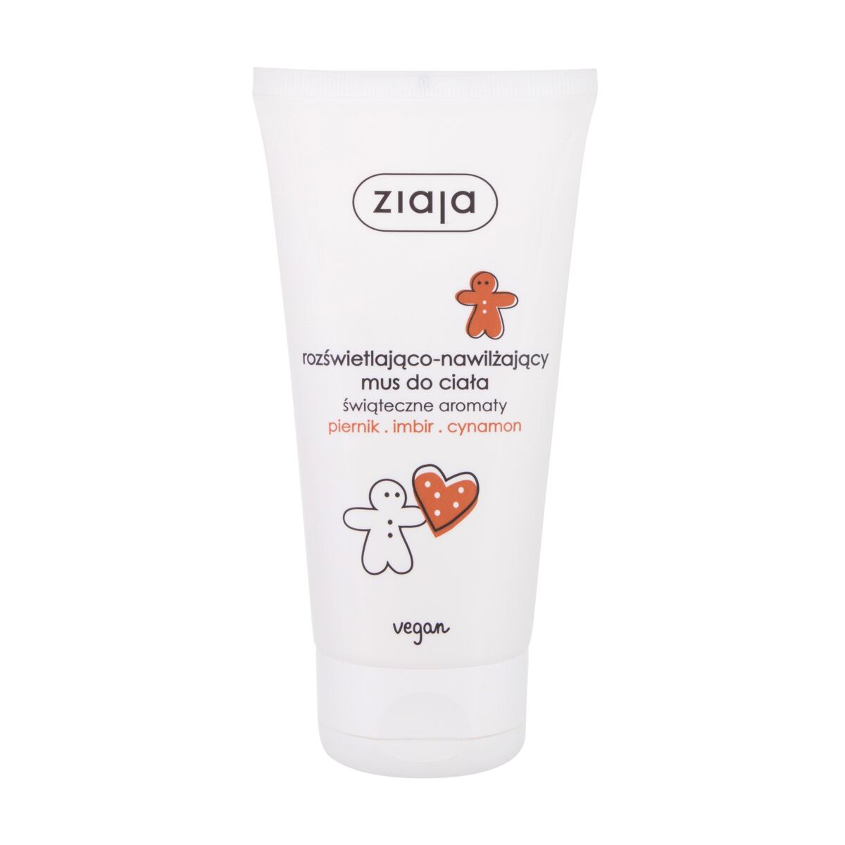 Ziaja Ginger & Cinnamon Body Mousse dámský hydratační a vyhlazující tělová pěna 160 ml pro ženy