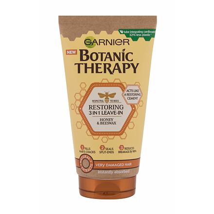 Garnier Botanic Therapy Honey & Beeswax 3in1 Leave-In dámská bezoplachová regenerační kúra 150 ml pro ženy