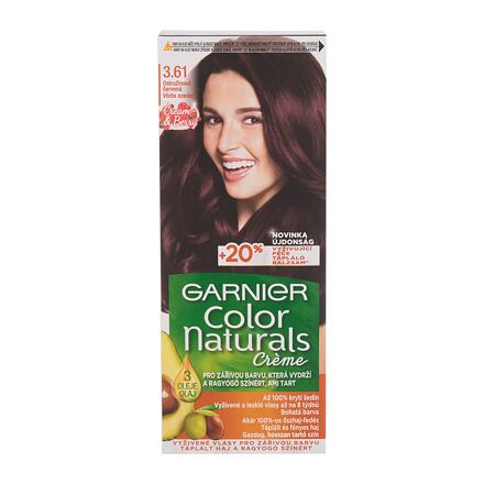 Garnier Color Naturals Créme dámská permanentní zářivá barva na vlasy 40 ml odstín hnědá pro ženy