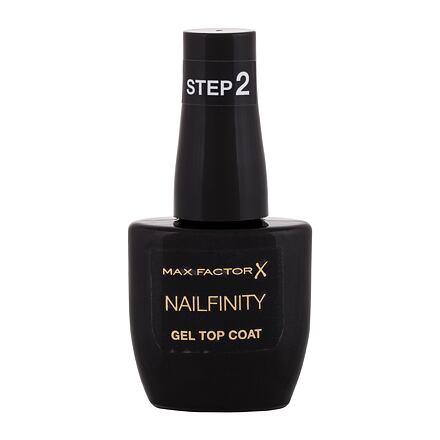 Max Factor Nailfinity Gel Top Coat vrchní lak na nehty 12 ml odstín transparentní