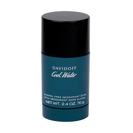 Davidoff Cool Water Alcohol Free pánský deostick bez obsahu hliníku 70 g pro muže