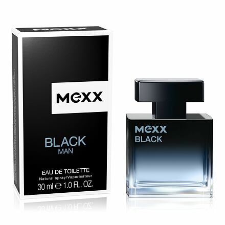 Mexx Black Man pánská toaletní voda 30 ml pro muže