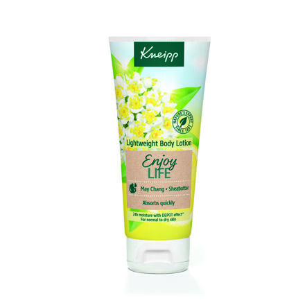 Kneipp Enjoy Life May Chang & Sheabutter dámské hydratační tělové mléko 200 ml pro ženy