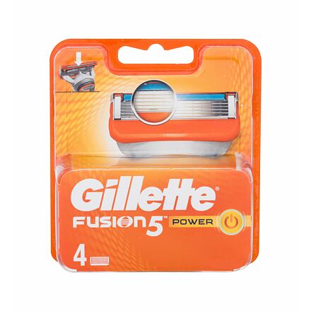 Gillette Fusion5 Power pánský náhradní břit 4 ks pro muže