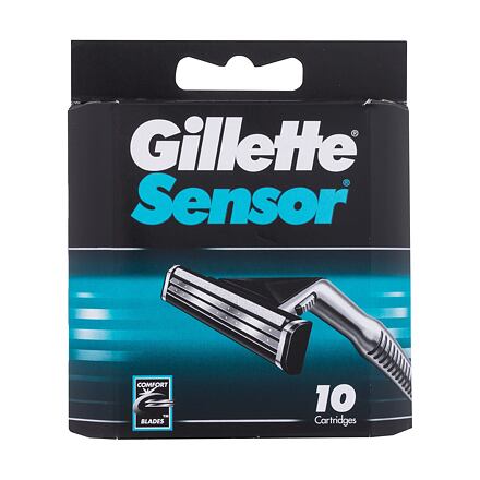 Gillette Sensor pánský náhradní břit 10 ks pro muže