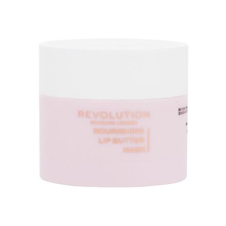 Revolution Skincare Nourishing Lip Butter Mask Cocoa Vanilla dámský vyživující a hydratační maska na rty 10 g