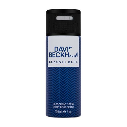 David Beckham Classic Blue pánský deodorant ve spreji bez obsahu hliníku 150 ml pro muže