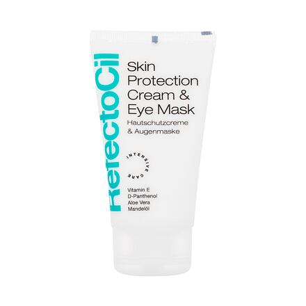 RefectoCil Skin Protection Cream & Eye Mask dámská ochranný krém a maska na oči 2v1 pro barvení řas 75 ml