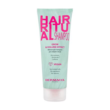 Dermacol Hair Ritual Grow & Volume Shampoo dámský posilující šampon pro objem vlasů 250 ml pro ženy