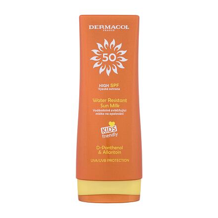 Dermacol Sun Water Resistant Milk SPF50 unisex voděodolné opalovací mléko 200 ml