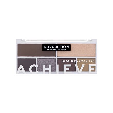 Revolution Relove Colour Play Shadow Palette paletka očních stínů 5.2 g odstín hnědá